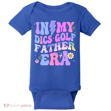 Groovy Tie Dye In My Dics Dics Golf Father Era Gift Baby Bodysuit