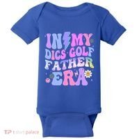Groovy Tie Dye In My Dics Dics Golf Father Era Gift Baby Bodysuit thumb 0