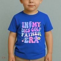 Groovy Tie Dye In My Dics Dics Golf Father Era Gift Toddler T-Shirt thumb 2