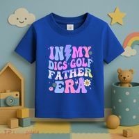 Groovy Tie Dye In My Dics Dics Golf Father Era Gift Toddler T-Shirt thumb 3