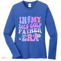 Groovy Tie Dye In My Dics Dics Golf Father Era Gift Women's Long Sleeve Shirt thumb 0