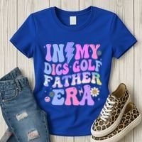 Groovy Tie Dye In My Dics Dics Golf Father Era Gift Women's T-Shirt thumb 3