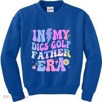 Groovy Tie Dye In My Dics Dics Golf Father Era Gift Kids Sweatshirt thumb 0