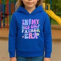 Groovy Tie Dye In My Dics Dics Golf Father Era Gift Kids Hoodie thumb 3