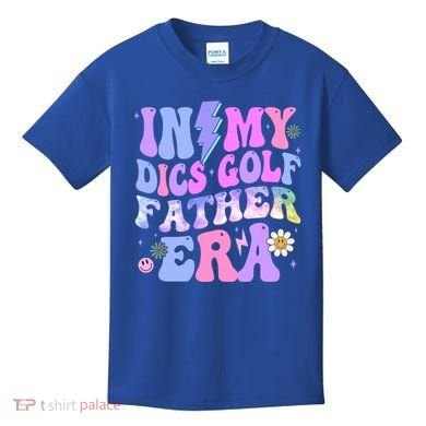 Groovy Tie Dye In My Dics Dics Golf Father Era Gift Kids T-Shirt