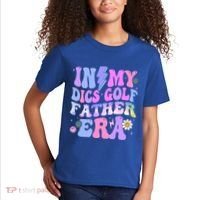 Groovy Tie Dye In My Dics Dics Golf Father Era Gift Kids T-Shirt thumb 2
