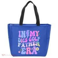 Groovy Tie Dye In My Dics Dics Golf Father Era Gift Tote Bag thumb 0