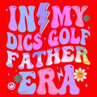 Groovy Tie Dye In My Dics Dics Golf Father Era Gift Santa Hat thumb 1
