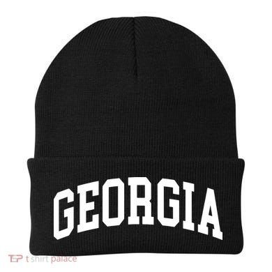 Georgia Throwback Design Classic Beanie