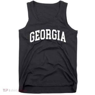 Georgia Throwback Design Classic Tank Top