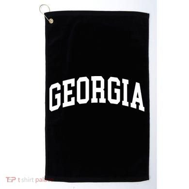Georgia Throwback Design Classic Golf Towel