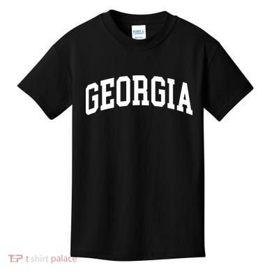 Georgia Throwback Design Classic Kids T-Shirt
