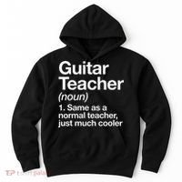 Guitar Teacher Definition Funny Musician Music Hoodie thumb 0