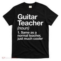 Guitar Teacher Definition Funny Musician Music T-Shirt thumb 0