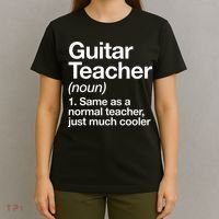 Guitar Teacher Definition Funny Musician Music T-Shirt thumb 4