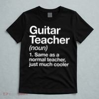 Guitar Teacher Definition Funny Musician Music T-Shirt thumb 5