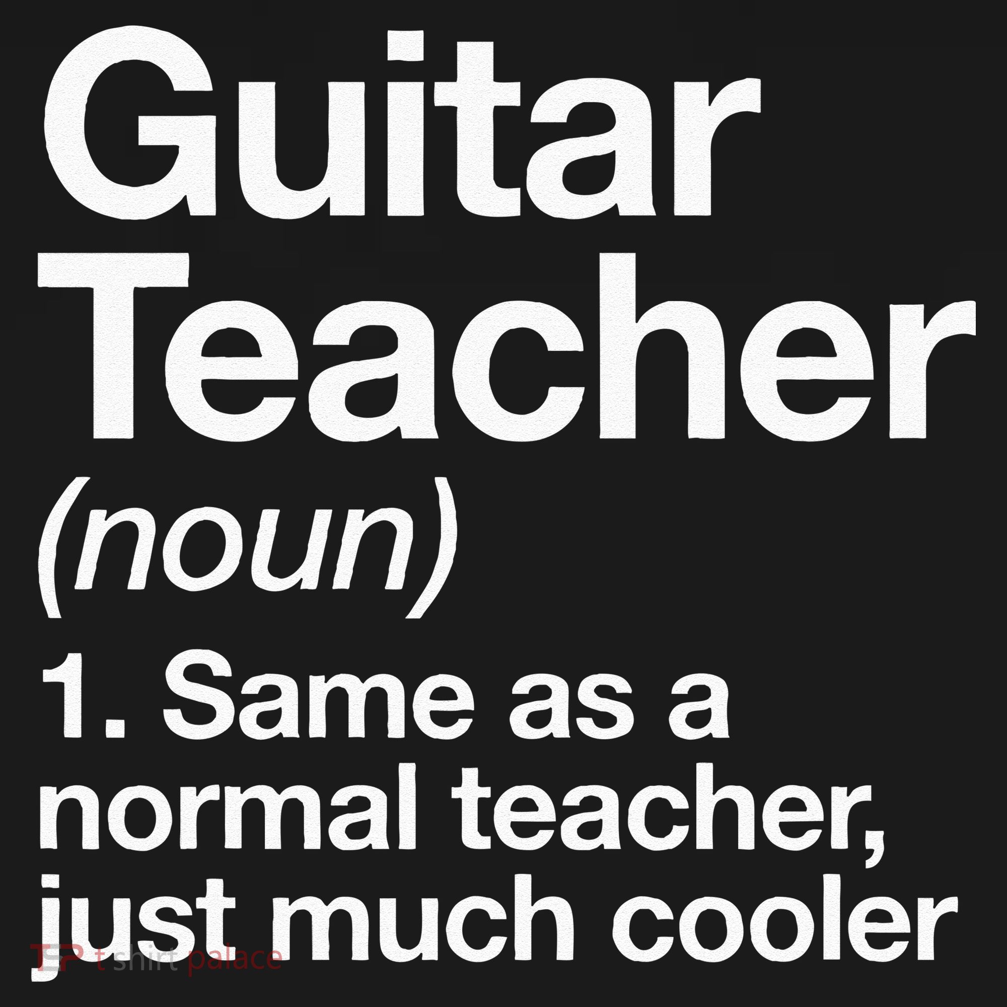 Guitar Teacher Definition Funny Musician Music Women's Hoodie