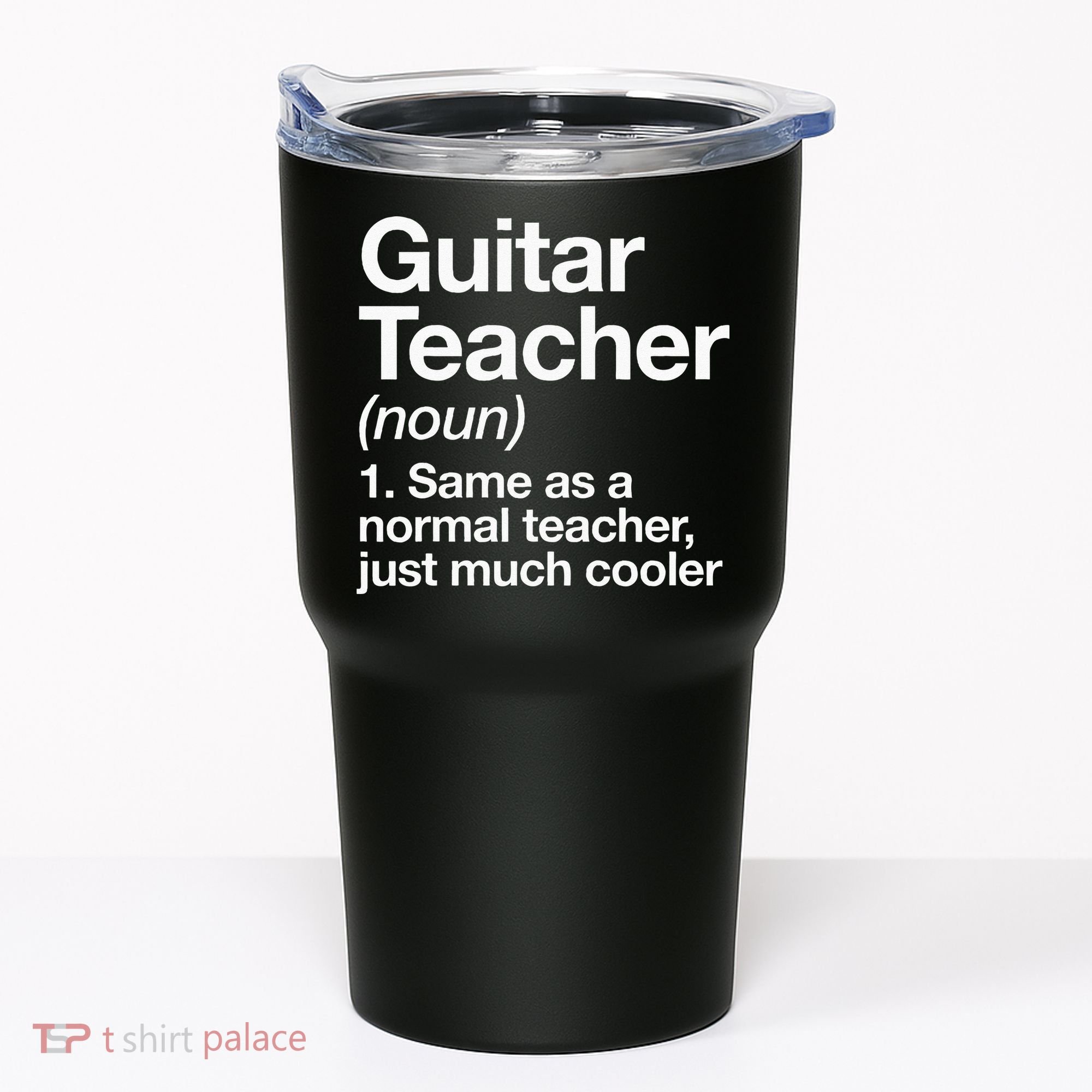 Guitar Teacher Definition Funny Musician Music Tumbler
