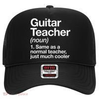 Guitar Teacher Definition Funny Musician Music Hat thumb 0