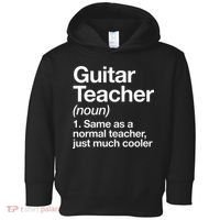 Guitar Teacher Definition Funny Musician Music Toddler Hoodie thumb 0