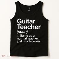 Guitar Teacher Definition Funny Musician Music Tank Top thumb 2