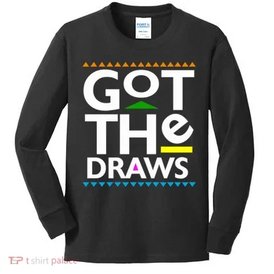 Got The Draws Kids Long Sleeve Shirt