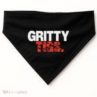 Gritty Tigs Detroit Baseball USA-Made Doggie Bandana thumb 0