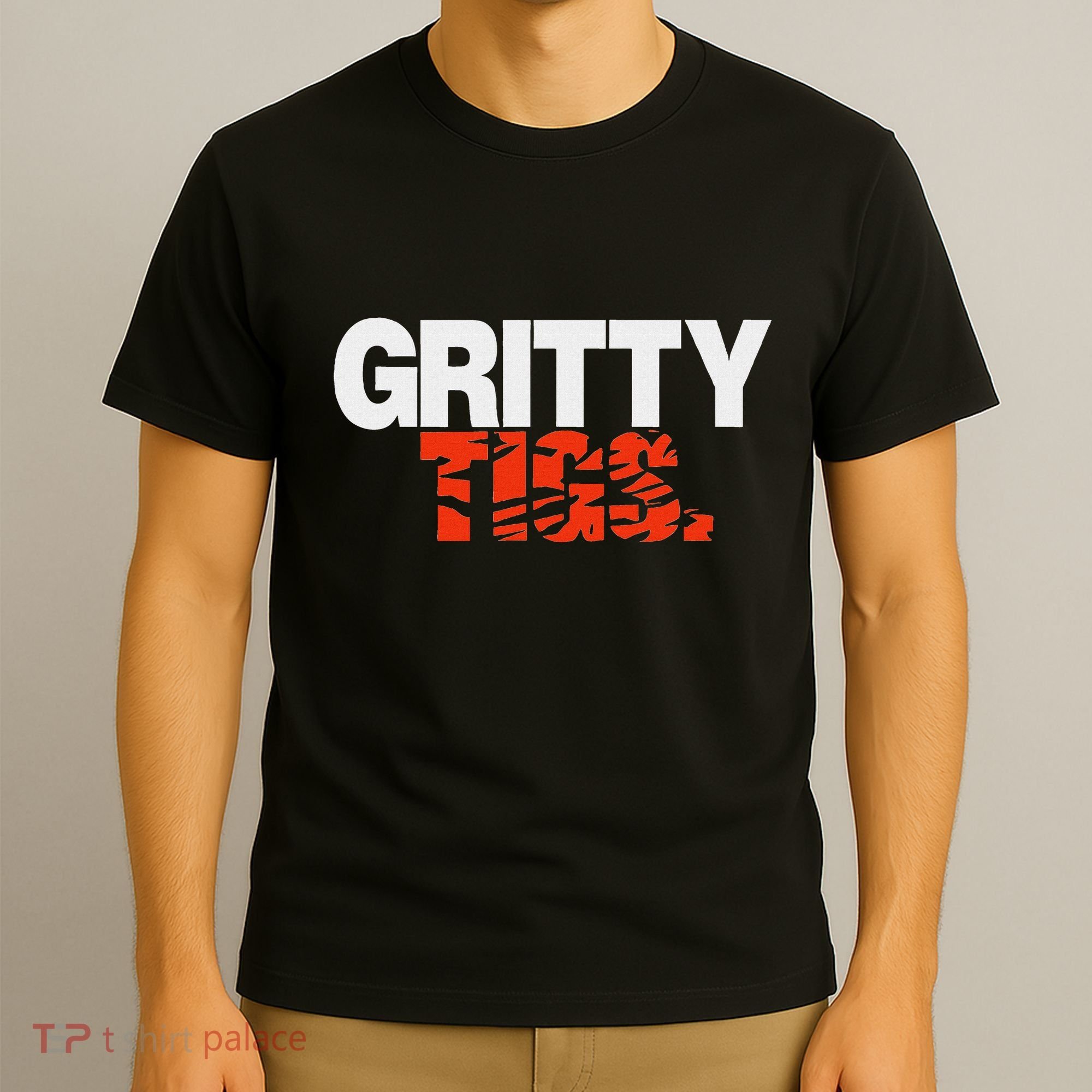 Gritty Tigs Detroit Baseball T-Shirt