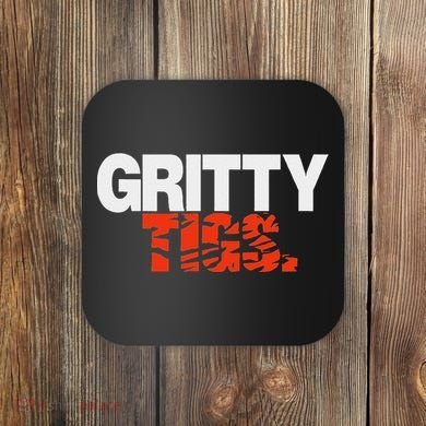 Gritty Tigs Detroit Baseball Coaster