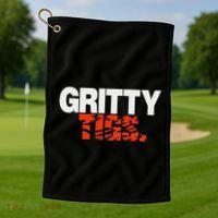 Gritty Tigs Detroit Baseball Golf Towel thumb 1