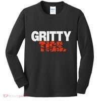 Gritty Tigs Detroit Baseball Kids Long Sleeve Shirt thumb 0