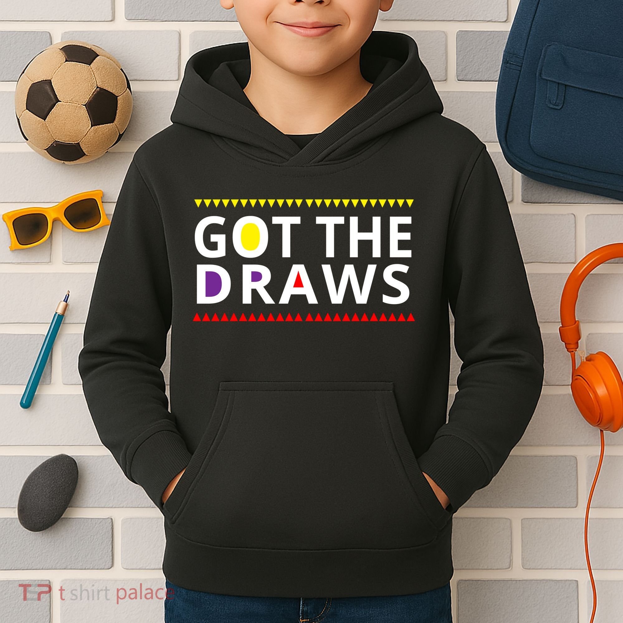 Got The Draws 90s Kids Hoodie