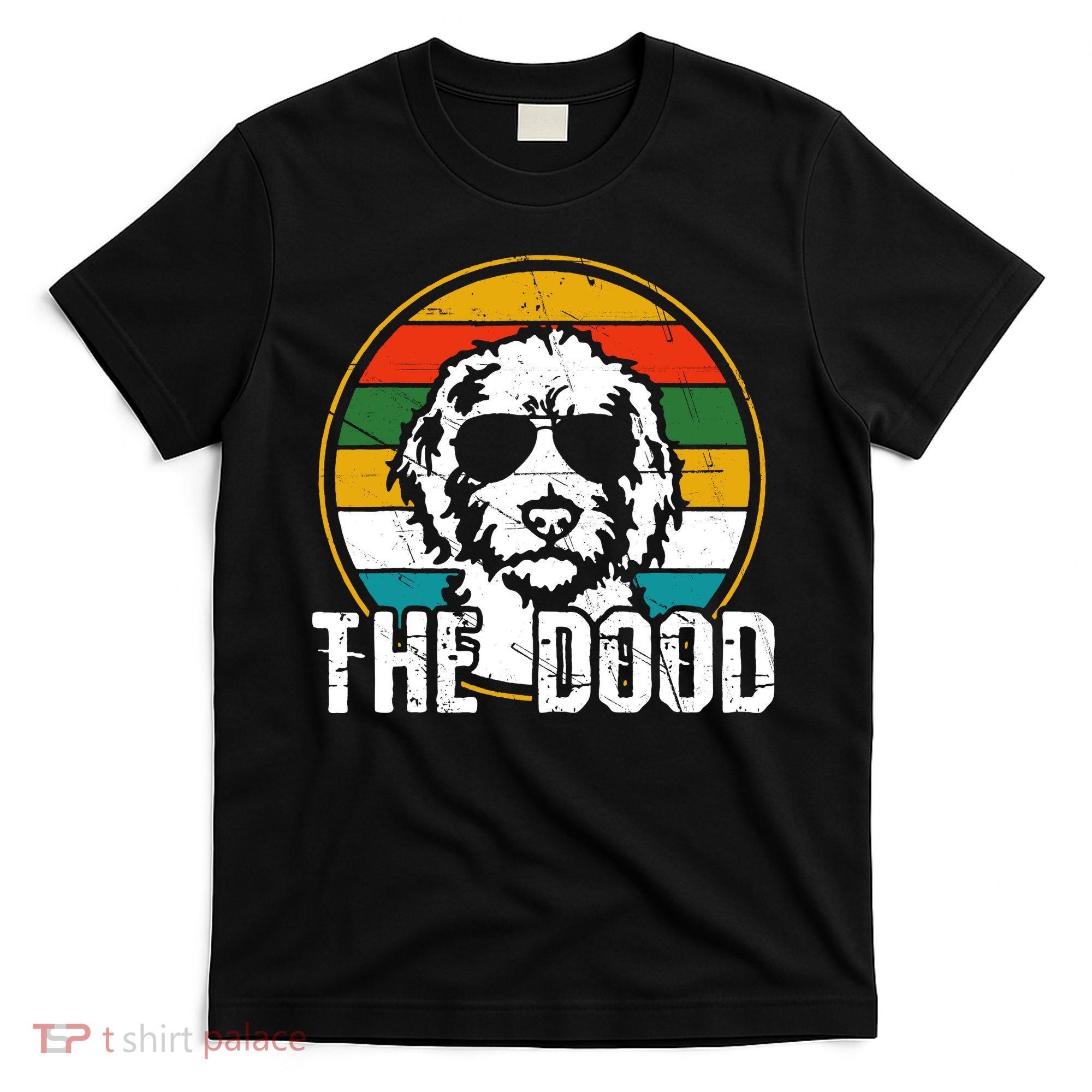 Goldendoodle The Dood Vintage Retro Dog T-Shirt