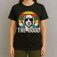 Goldendoodle The Dood Vintage Retro Dog   T-Shirt thumb 4