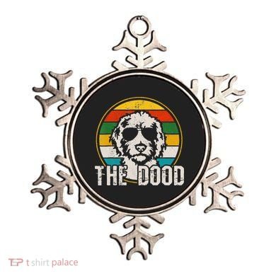 Goldendoodle The Dood Vintage Retro Dog   Ornament