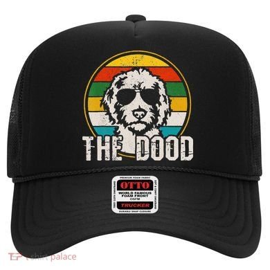 Goldendoodle The Dood Vintage Retro Dog   Hat