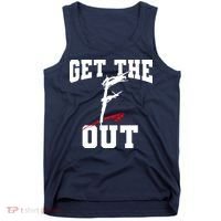 Get The F Out Funny Wrestling Lover Gift Tank Top thumb 0