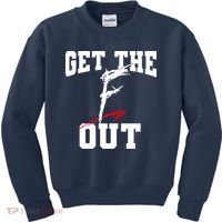 Get The F Out Funny Wrestling Lover Gift Kids Sweatshirt thumb 0