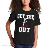 Get The F Out Funny Wrestling Lover Gift Kids T-Shirt thumb 2