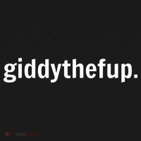 Giddy The F Up Horse Racing Long Sleeve Shirt thumb 2