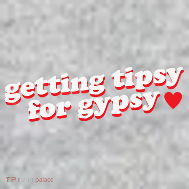 Getting Tipsy For Gypsy Iconic Slogan The Baniff Cuffed Pom Beanie