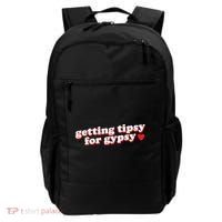 Getting Tipsy For Gypsy Iconic Slogan Backpack thumb 0