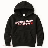 Getting Tipsy For Gypsy Iconic Slogan Kids Hoodie thumb 0