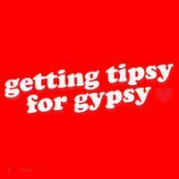 Getting Tipsy For Gypsy Iconic Slogan Santa Hat thumb 1