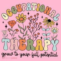 Grow To Full Potential Occupational Therapy OT Therapist Coaster thumb 2