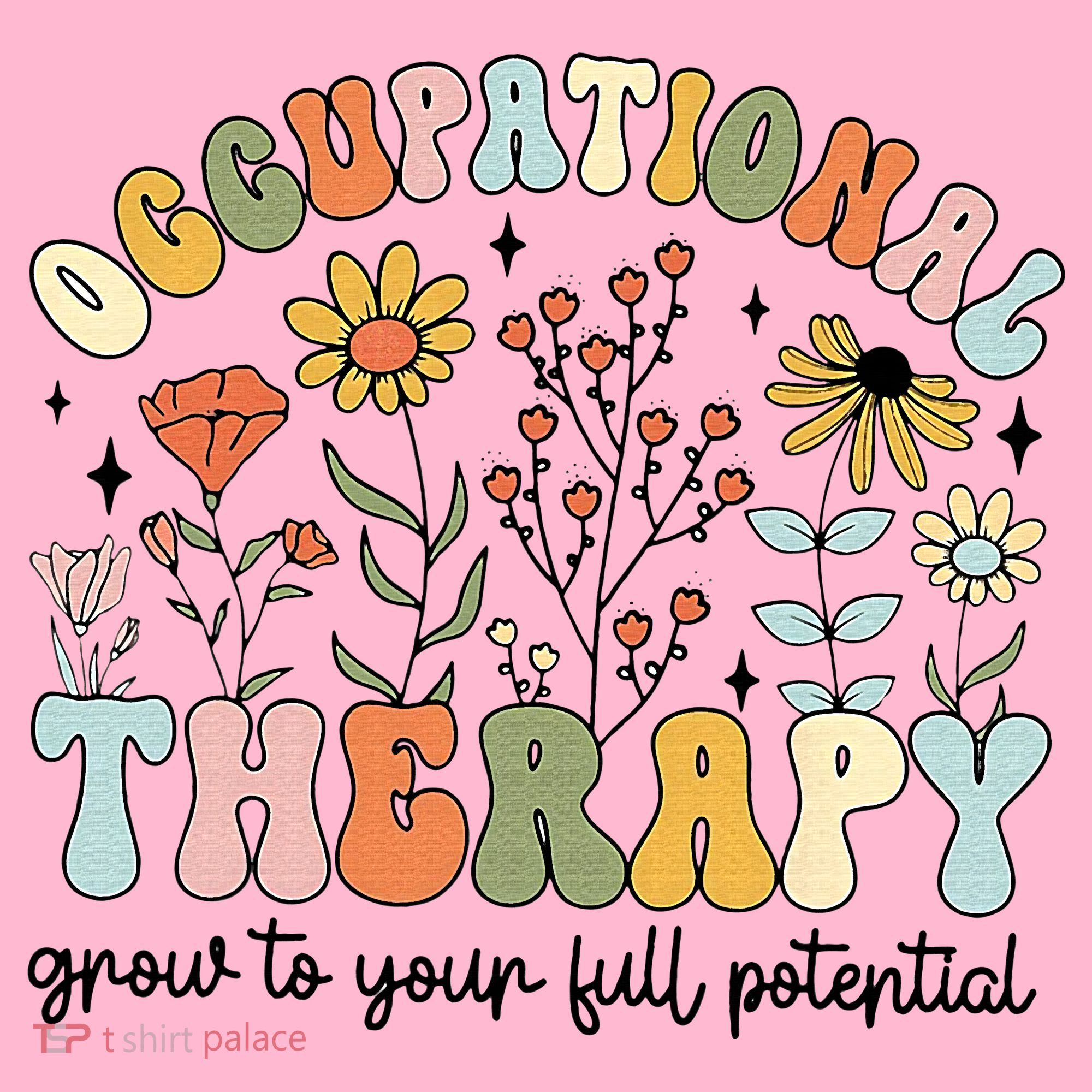 Grow To Full Potential Occupational Therapy OT Therapist Coaster