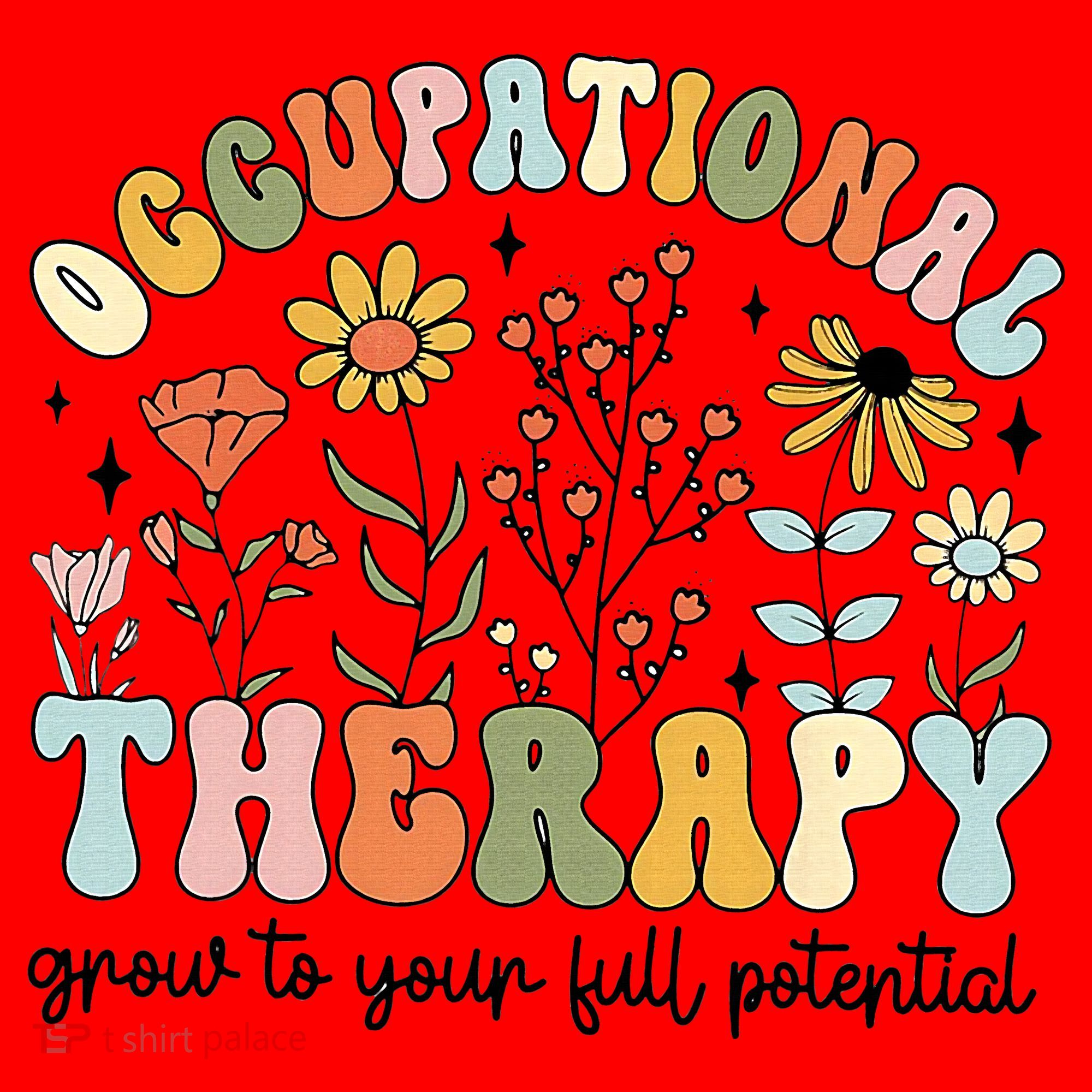 Grow To Full Potential Occupational Therapy OT Therapist Santa Hat
