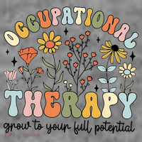 Grow To Full Potential Occupational Therapy OT Therapist Toddler Hoodie thumb 2