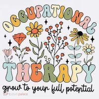 Grow To Full Potential Occupational Therapy OT Therapist Women's Tank Top thumb 5
