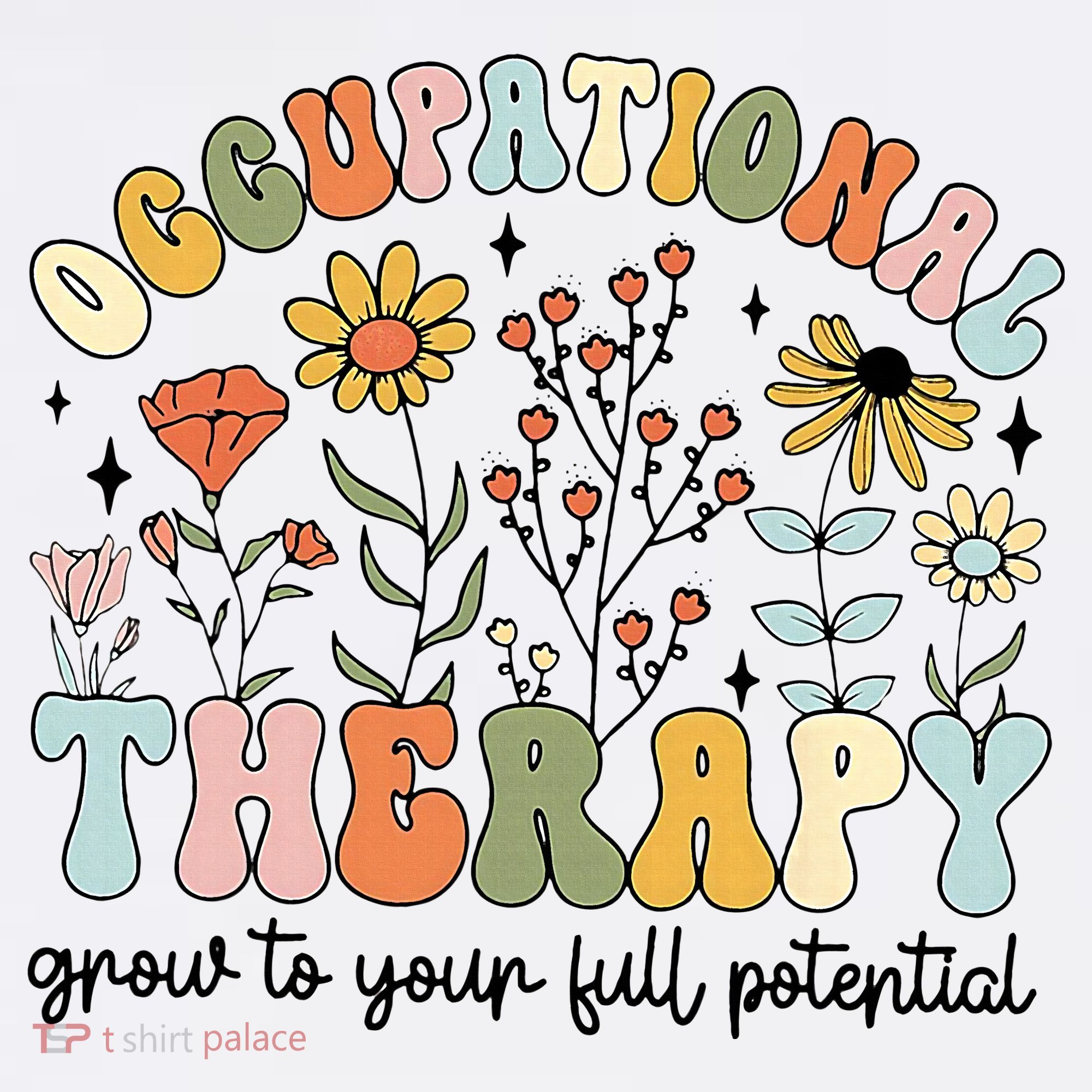 Grow To Full Potential Occupational Therapy OT Therapist Women's Tank Top